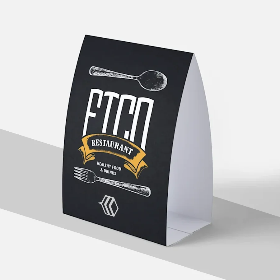 Personalized Table Tents 