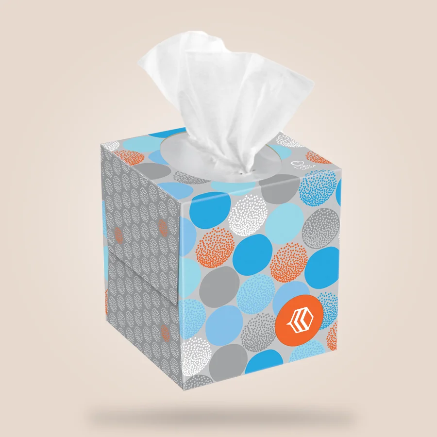Cube Tissue Boxes 